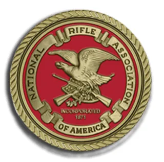 National Rifle Association bronze emblem.