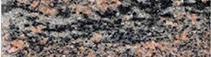 Rainbow granite.